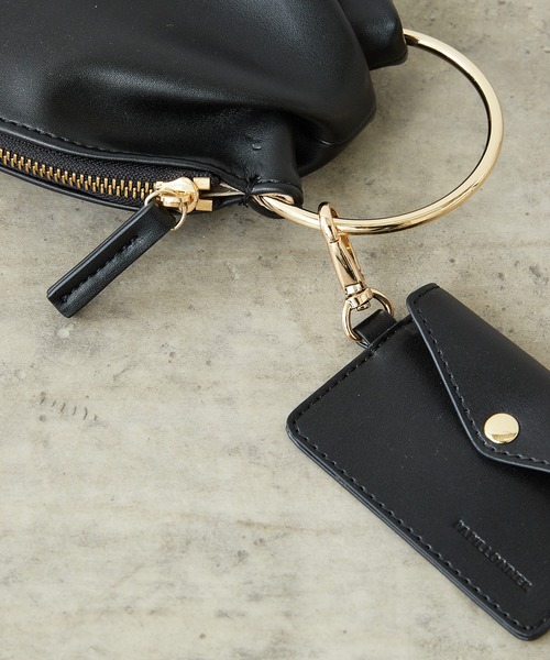 PAPILLONNER（パピヨネ）の「フリンジチャームバッグ/PAPILLONNER/パピヨネ（ショルダーバッグ・レディース・アイボリー/ブラック・FREE）」の15枚目の写真