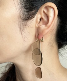 The Rule ザルール：片耳用　Amaranth earring size: L:花びら イヤリングL