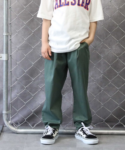 Right-on（ライトオン）の「【接触冷感】サラサライージーパンツ / 吸水速乾 / UVカット（その他パンツ・キッズ・カーキブラウン/サックスブルー/ブラック/ブルー/ブラウン・120/140/160/130/105/150）」の4枚目の写真