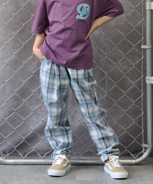 Right-on（ライトオン）の「【接触冷感】サラサライージーパンツ / 吸水速乾 / UVカット（その他パンツ・キッズ・カーキブラウン/サックスブルー/ブラック/ブルー/ブラウン・120/140/160/130/105/150）」の8枚目の写真