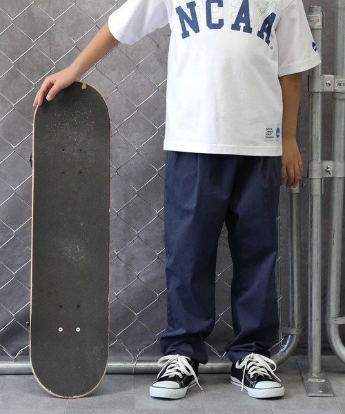 Right-on（ライトオン）の「【接触冷感】サラサライージーパンツ / 吸水速乾 / UVカット（その他パンツ・キッズ・カーキブラウン/サックスブルー/ブラック/ブルー/ブラウン・120/140/160/130/105/150）」の12枚目の写真