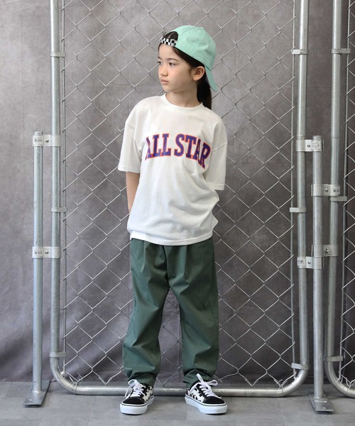 Right-on（ライトオン）の「【接触冷感】サラサライージーパンツ / 吸水速乾 / UVカット（その他パンツ・キッズ・カーキブラウン/サックスブルー/ブラック/ブルー/ブラウン・120/140/160/130/105/150）」の16枚目の写真