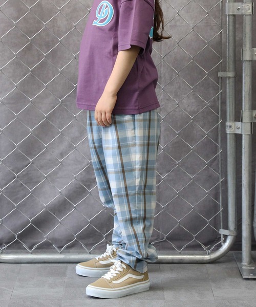 Right-on（ライトオン）の「【接触冷感】サラサライージーパンツ / 吸水速乾 / UVカット（その他パンツ・キッズ・カーキブラウン/サックスブルー/ブラック/ブルー/ブラウン・120/140/160/130/105/150）」の18枚目の写真