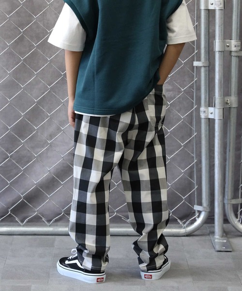 Right-on（ライトオン）の「【接触冷感】サラサライージーパンツ / 吸水速乾 / UVカット（その他パンツ・キッズ・カーキブラウン/サックスブルー/ブラック/ブルー/ブラウン・120/140/160/130/105/150）」の20枚目の写真