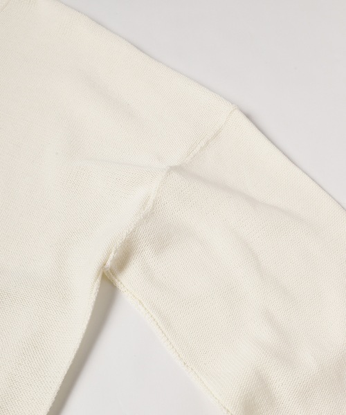 Jieda（ジエダ）の「SMILE OVER KNIT CREW（ニット/セーター・メンズ・ブラック/ホワイト・ONE SIZE）」の16枚目の写真