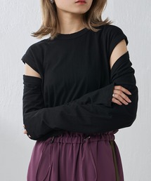 Lui's | アンサンブルデザイントップス(Tシャツ/カットソー)