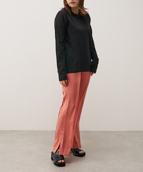 Lui's(ルイス)の「アンサンブルデザイントップス(Tシャツ/カットソー・レディース・オフホワイト/ブラック/グリーン・FREE)」の17枚目の写真