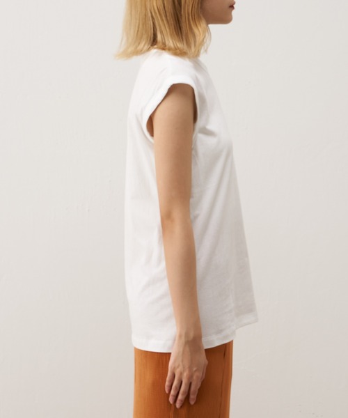 Lui's(ルイス)の「アンサンブルデザイントップス(Tシャツ/カットソー・レディース・オフホワイト/ブラック/グリーン・FREE)」の15枚目の写真