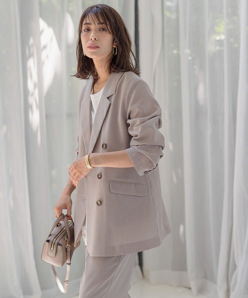 BAYFLOW（ベイフロー）の「HANDSOMEテーラードジャケット（テーラードジャケット・レディース・ブラウン/モカ・SMALL/MEDIUM）」の2枚目の写真