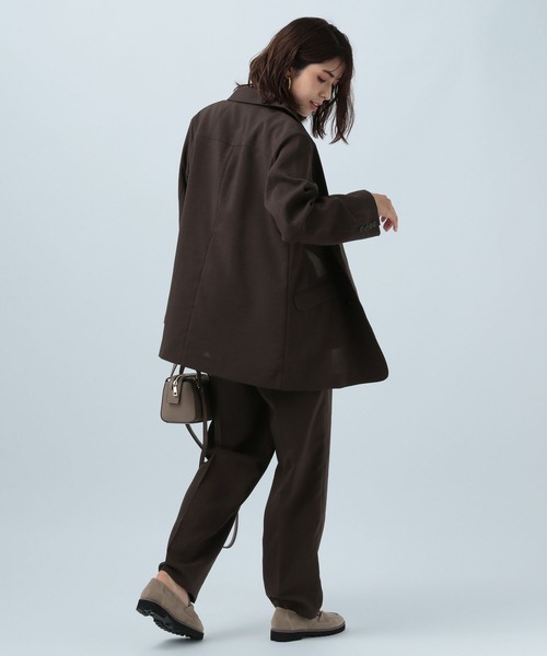 BAYFLOW（ベイフロー）の「HANDSOMEテーラードジャケット（テーラードジャケット・レディース・ブラウン/モカ・SMALL/MEDIUM）」の4枚目の写真