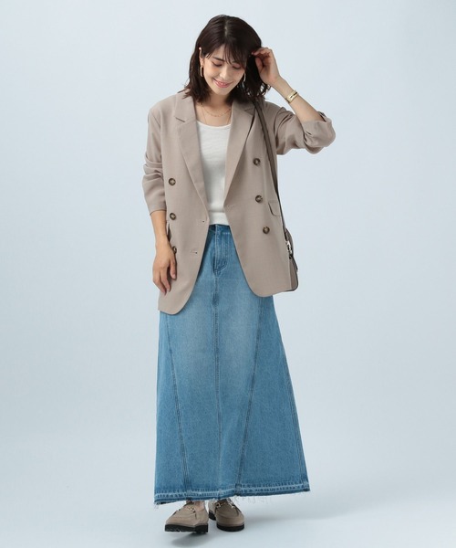 BAYFLOW（ベイフロー）の「HANDSOMEテーラードジャケット（テーラードジャケット・レディース・ブラウン/モカ・SMALL/MEDIUM）」の12枚目の写真