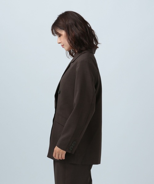 BAYFLOW（ベイフロー）の「HANDSOMEテーラードジャケット（テーラードジャケット・レディース・ブラウン/モカ・SMALL/MEDIUM）」の5枚目の写真