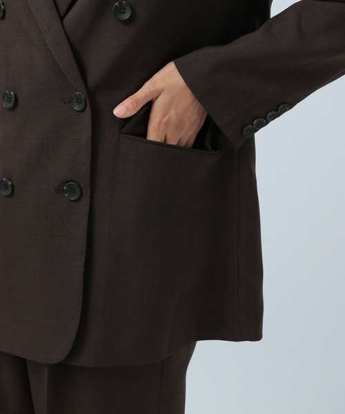 BAYFLOW（ベイフロー）の「HANDSOMEテーラードジャケット（テーラードジャケット・レディース・ブラウン/モカ・SMALL/MEDIUM）」の17枚目の写真