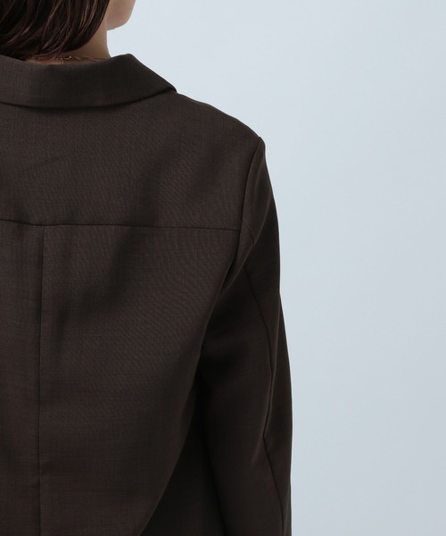 BAYFLOW（ベイフロー）の「HANDSOMEテーラードジャケット（テーラードジャケット・レディース・ブラウン/モカ・SMALL/MEDIUM）」の6枚目の写真