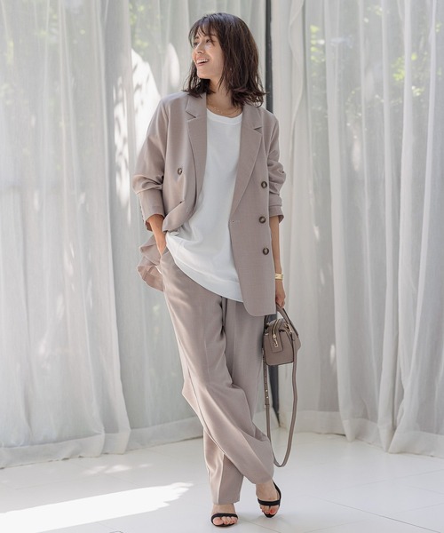 BAYFLOW（ベイフロー）の「HANDSOMEテーラードジャケット（テーラードジャケット・レディース・ブラウン/モカ・SMALL/MEDIUM）」の18枚目の写真