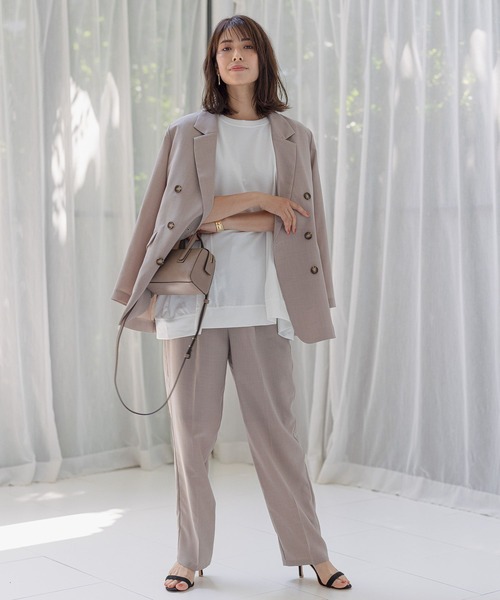 BAYFLOW（ベイフロー）の「HANDSOMEテーラードジャケット（テーラードジャケット・レディース・ブラウン/モカ・SMALL/MEDIUM）」の11枚目の写真