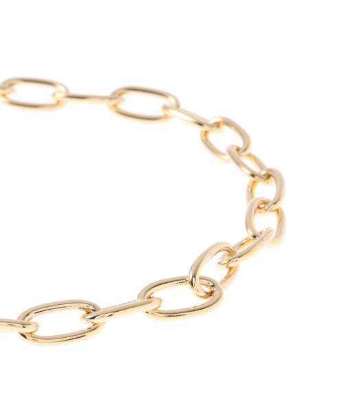 Spick & Span(スピックアンドスパン)の「【Laura Lombardi】 オーバルチェーンアンクレット(アンクレット・レディース・ゴールド・FREE)」の4枚目の写真