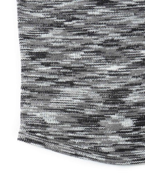 X-girl（エックスガール）の「MELANGE RAGLAN KNIT TOP（ニット/セーター・レディース・ブラック/イエロー/グリーン・ONE SIZE）」の10枚目の写真