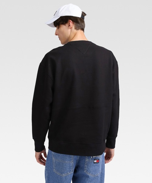 tommy jeans（トミー ジーンズ）の「ロゴエンブロイドトレーナー（スウェット・メンズ・ホワイト/ブラック/バーガンディー・SMALL/MEDIUM/LARGE/X-LARGE）」の6枚目の写真