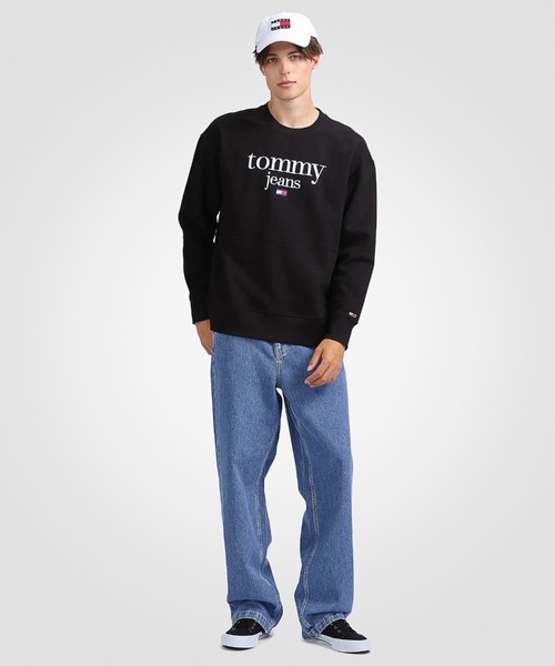 tommy jeans（トミー ジーンズ）の「ロゴエンブロイドトレーナー（スウェット・メンズ・ホワイト/ブラック/バーガンディー・SMALL/MEDIUM/LARGE/X-LARGE）」の7枚目の写真