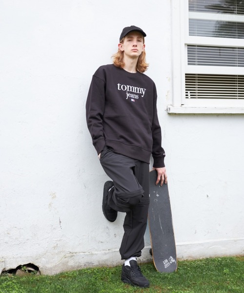 tommy jeans（トミー ジーンズ）の「ロゴエンブロイドトレーナー（スウェット・メンズ・ホワイト/ブラック/バーガンディー・SMALL/MEDIUM/LARGE/X-LARGE）」の19枚目の写真