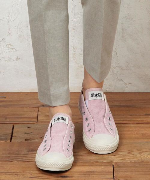 CONVERSE(コンバース)の「ALL STAR CHUCK TAYLOR スニーカー◆(スニーカー・レディース・ライトグレー/ライトピンク・25cm/24cm/23cm)」の9枚目の写真