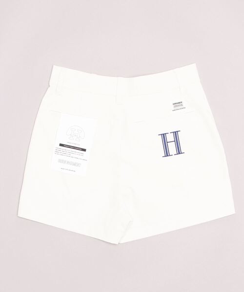 HORN GARMENT(ホーンガーメント)の「Airlines Shorts | WOMEN(その他パンツ・レディース・ホワイト/オレンジ・36/38)」の4枚目の写真