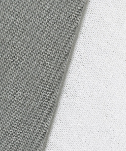 B:MING by BEAMS（ビーミングバイビームス）の「B:MING by BEAMS / タートルニット × サックワンピース（ワンピース・レディース・オリーブ/サックスブルー/ブラック×ホワイト・FREE）」の16枚目の写真