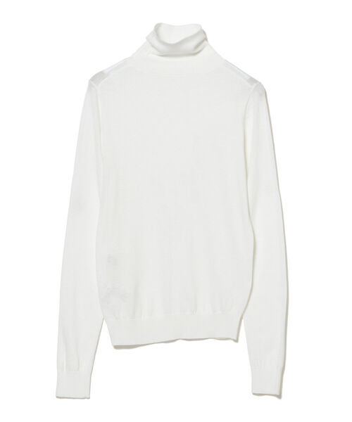 B:MING by BEAMS（ビーミングバイビームス）の「B:MING by BEAMS / タートルニット × サックワンピース（ワンピース・レディース・オリーブ/サックスブルー/ブラック×ホワイト・FREE）」の15枚目の写真