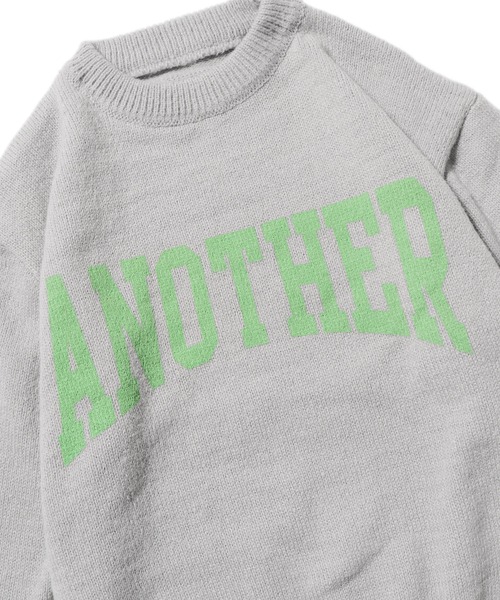 ROOPTOKYO(ループトウキョウ)の「ロゴプルオーバーニット(ニット/セーター・レディース・グリーン/グレー/ベージュ/ホワイト・FREE)」の19枚目の写真