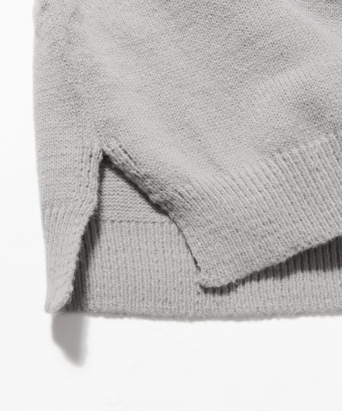 ROOPTOKYO(ループトウキョウ)の「ロゴプルオーバーニット(ニット/セーター・レディース・グリーン/グレー/ベージュ/ホワイト・FREE)」の5枚目の写真