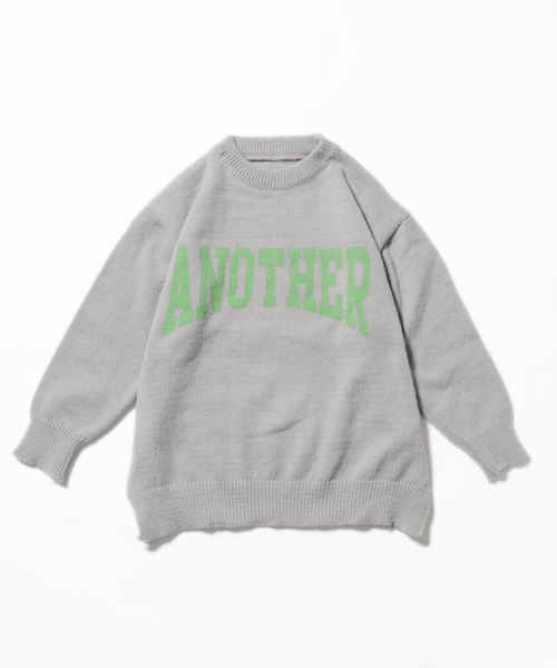 ROOPTOKYO(ループトウキョウ)の「ロゴプルオーバーニット(ニット/セーター・レディース・グリーン/グレー/ベージュ/ホワイト・FREE)」の14枚目の写真