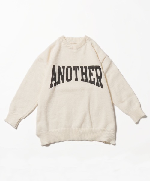 ROOPTOKYO(ループトウキョウ)の「ロゴプルオーバーニット(ニット/セーター・レディース・グリーン/グレー/ベージュ/ホワイト・FREE)」の16枚目の写真