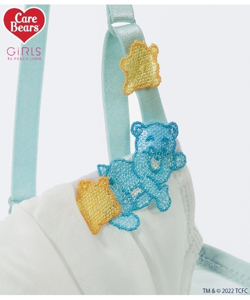 ピーチジョンCare Bears コラボ ケアベア ルームウェア スリッパセット GiRLS by PEACH JOHN(ピーチジョン)×ケアベア™初コラボ！Peasy