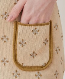 ME COUTURE（ミークチュール）の「ダイヤフルールJQニットワンピース 