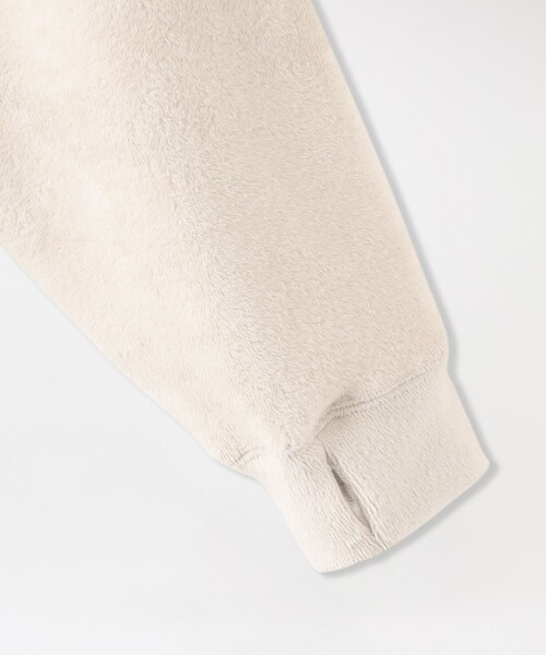 LOVELESS（ラブレス）の「ファーライクプルオーバー パーカー（パーカー・メンズ・グレー系その他/ライトベージュ/ブラック・M/L）」の4枚目の写真