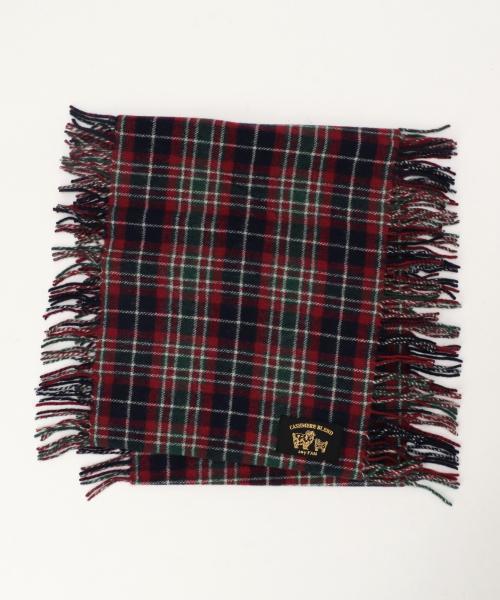 ANY（エニィ）の「【KIDS雑貨】ママも使える!カシミヤ混 リングマフラー（マフラー・キッズ・レッド系3/イエロー系3/ネイビー系3/ピンク系3・F）」の11枚目の写真