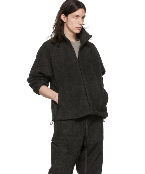 FOG ESSENTIALS（エフオージーエッセンシャルズ）の「FOG ESSENTIALS/エッセンシャルズ POLAR FLEECE FULL ZIP JACKET フリースジャケット フリース（ブルゾン・メンズ・ブラック/グレー/カモフラージュ・S/M/L/XL）」の11枚目の写真