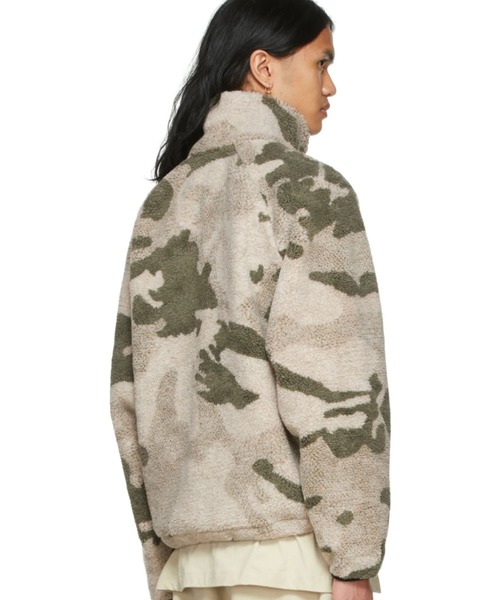 FOG ESSENTIALS（エフオージーエッセンシャルズ）の「FOG ESSENTIALS/エッセンシャルズ POLAR FLEECE FULL ZIP JACKET フリースジャケット フリース（ブルゾン・メンズ・ブラック/グレー/カモフラージュ・S/M/L/XL）」の7枚目の写真