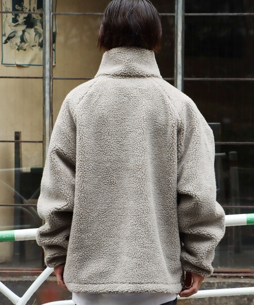 FOG ESSENTIALS（エフオージーエッセンシャルズ）の「FOG ESSENTIALS/エッセンシャルズ POLAR FLEECE FULL ZIP JACKET フリースジャケット フリース（ブルゾン・メンズ・ブラック/グレー/カモフラージュ・S/M/L/XL）」の8枚目の写真