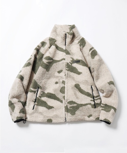 FOG ESSENTIALS（エフオージーエッセンシャルズ）の「FOG ESSENTIALS/エッセンシャルズ POLAR FLEECE FULL ZIP JACKET フリースジャケット フリース（ブルゾン・メンズ・ブラック/グレー/カモフラージュ・S/M/L/XL）」の18枚目の写真