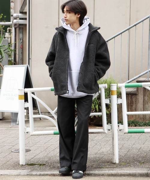 FOG ESSENTIALS（エフオージーエッセンシャルズ）の「FOG ESSENTIALS/エッセンシャルズ POLAR FLEECE FULL ZIP JACKET フリースジャケット フリース（ブルゾン・メンズ・ブラック/グレー/カモフラージュ・S/M/L/XL）」の21枚目の写真