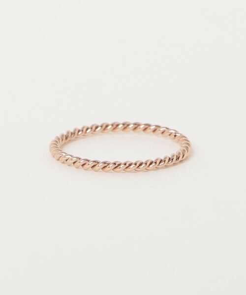 ANCHOR(アンカー)の「ツイスト スリムリング(リング・メンズ・シルバー/ゴールド/ピンクゴールド・11号/15号/19号/13号/21号/17号)」の3枚目の写真