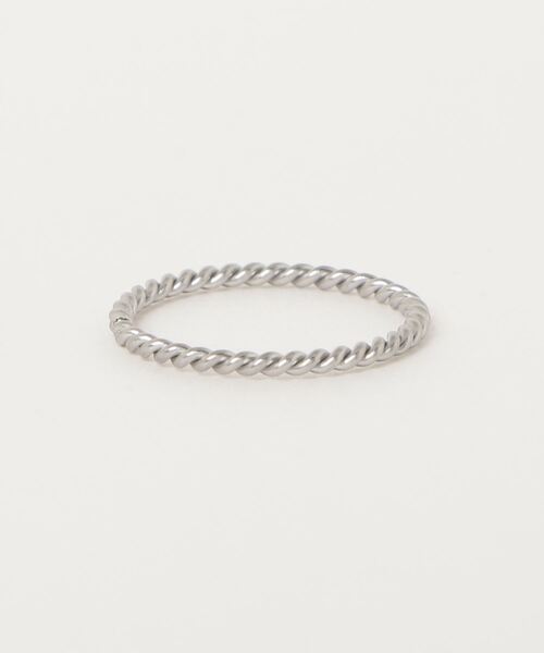 ANCHOR(アンカー)の「ツイスト スリムリング(リング・メンズ・シルバー/ゴールド/ピンクゴールド・11号/15号/19号/13号/21号/17号)」の1枚目の写真