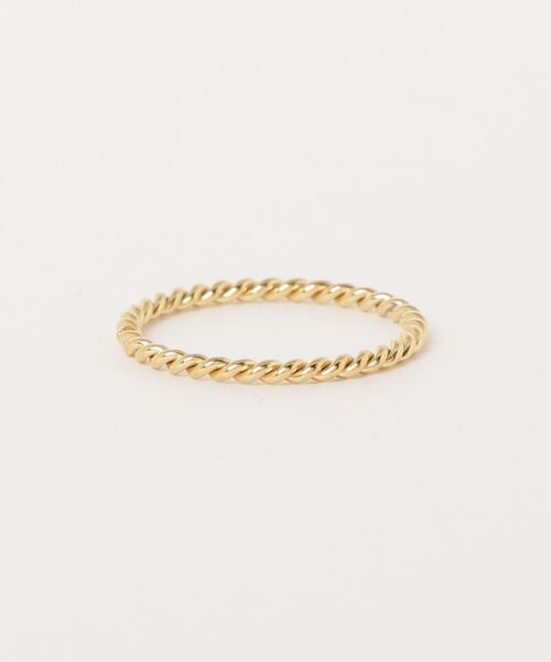 ANCHOR(アンカー)の「ツイスト スリムリング(リング・メンズ・シルバー/ゴールド/ピンクゴールド・11号/15号/19号/13号/21号/17号)」の2枚目の写真