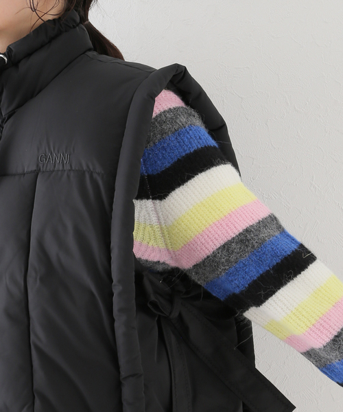 GANNI（ガニー）の「【GANNI / ガニー】Shiny Puff Oversized Vest
