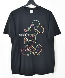 OLDMICKEY （オールドミッキー）の「【ヴィンテージ古着】90's Mickey / ミッキー "Florida" プリントTシャツ USA製（Tシャツ/カットソー・メンズ）」