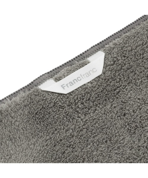 Francfranc（フランフラン）の「マイクロファイバー フェイスタオル 4枚セット  グレー（タオル・レディース・グレー・FREE）」の5枚目の写真