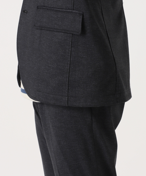 417 EDIFICE(フォーワンセブンエディフィス)の「ジャージーストレッチジャケット【セットアップ着用可】(テーラードジャケット・メンズ・ネイビー/グレー/その他9・SMALL/MEDIUM/LARGE)」の9枚目の写真