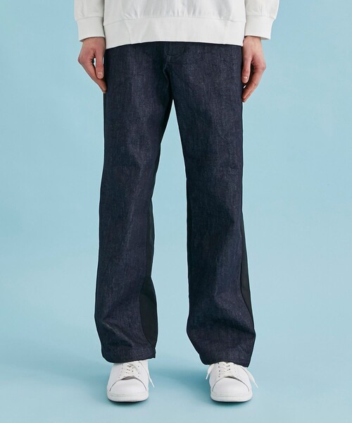 CITY TOKYO（シティトウキョウ）の「NYLONドッキングデニムパンツ